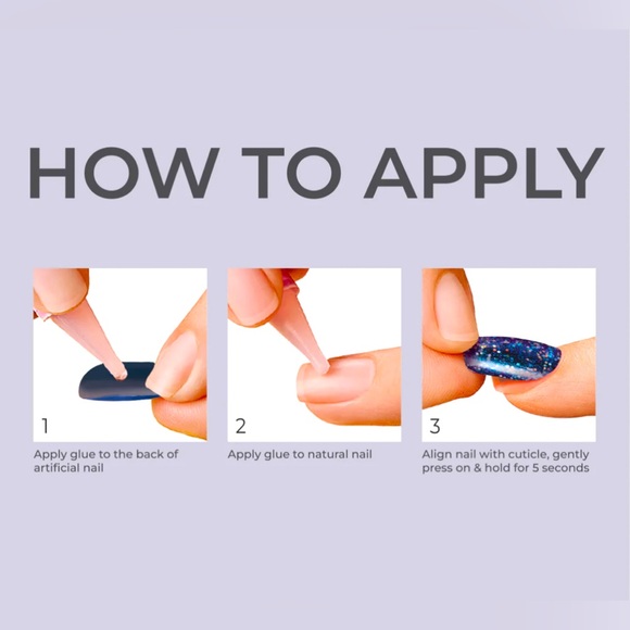 💅🆕Kiss Nails Salon Acrylic French Tip Nails!Short Length Coffin Nails “Flame” - Picture 9 of 16